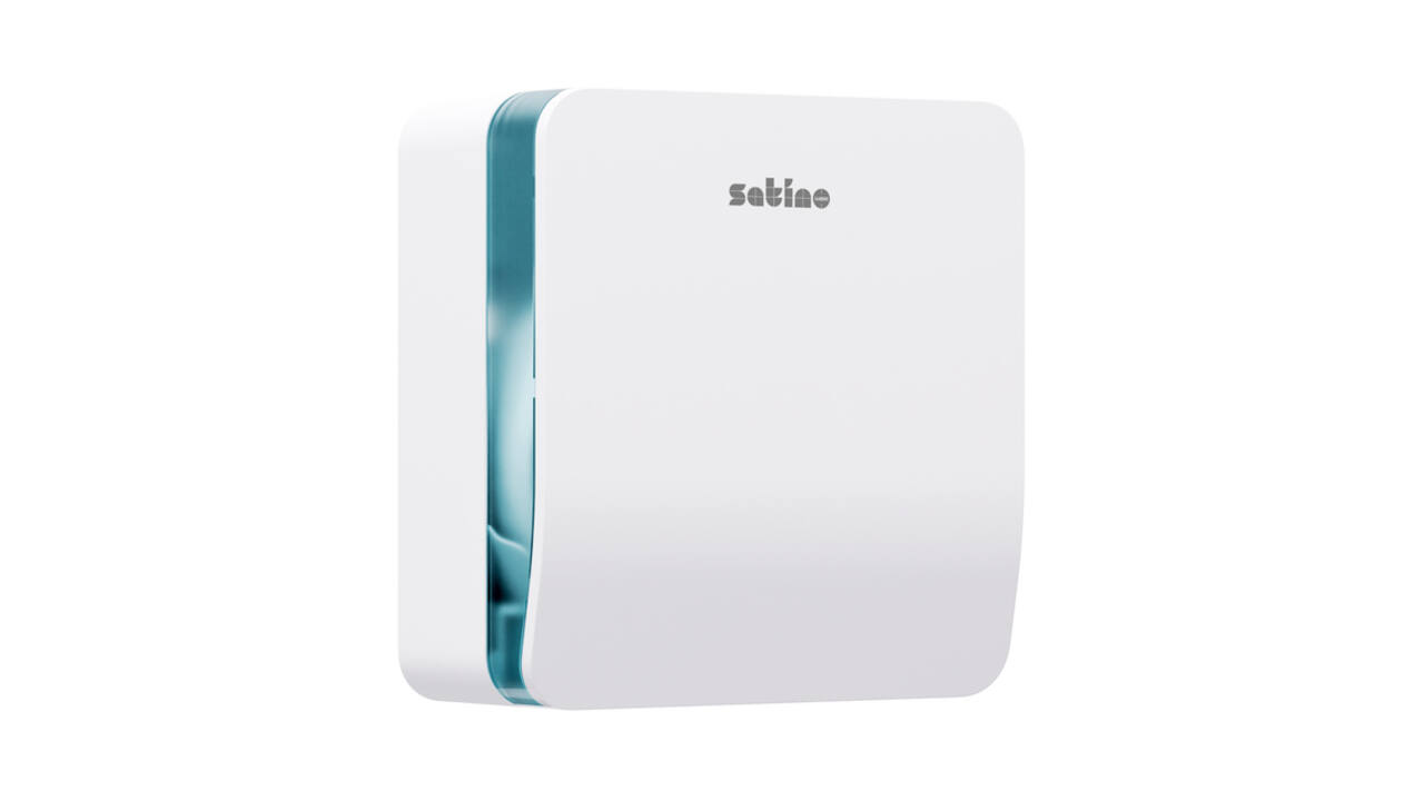 Toiletpapierdispenser Satino JT1 Hyginity jumbo S wit 333404