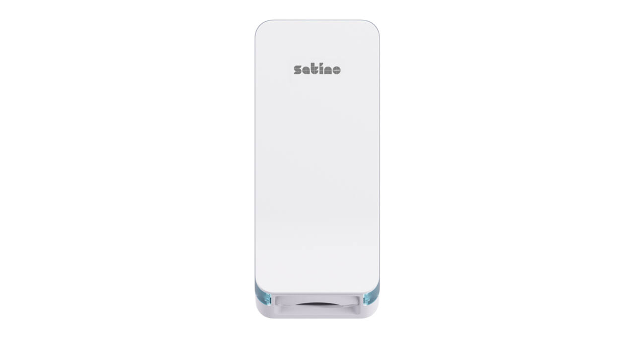 Toiletpapierdispenser Satino BT1 Hyginity gevouwen wit 333424
