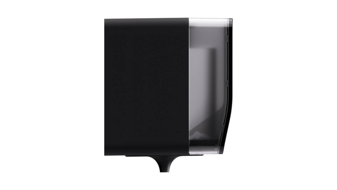 Poetspapierdispenser Satino CF1 Hyginity Plus medium zwart 333417