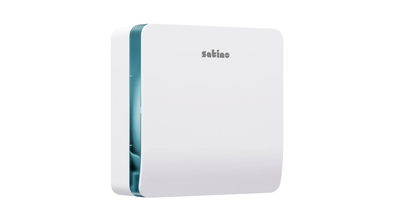Toiletpapierdispenser Satino JT2 Hyginity jumbo L wit 333406