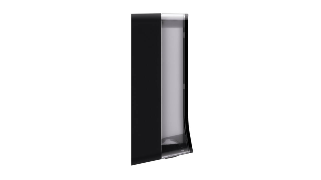 Toiletpapierdispenser Satino BT1 Hyginity gevouwen zwart 333425