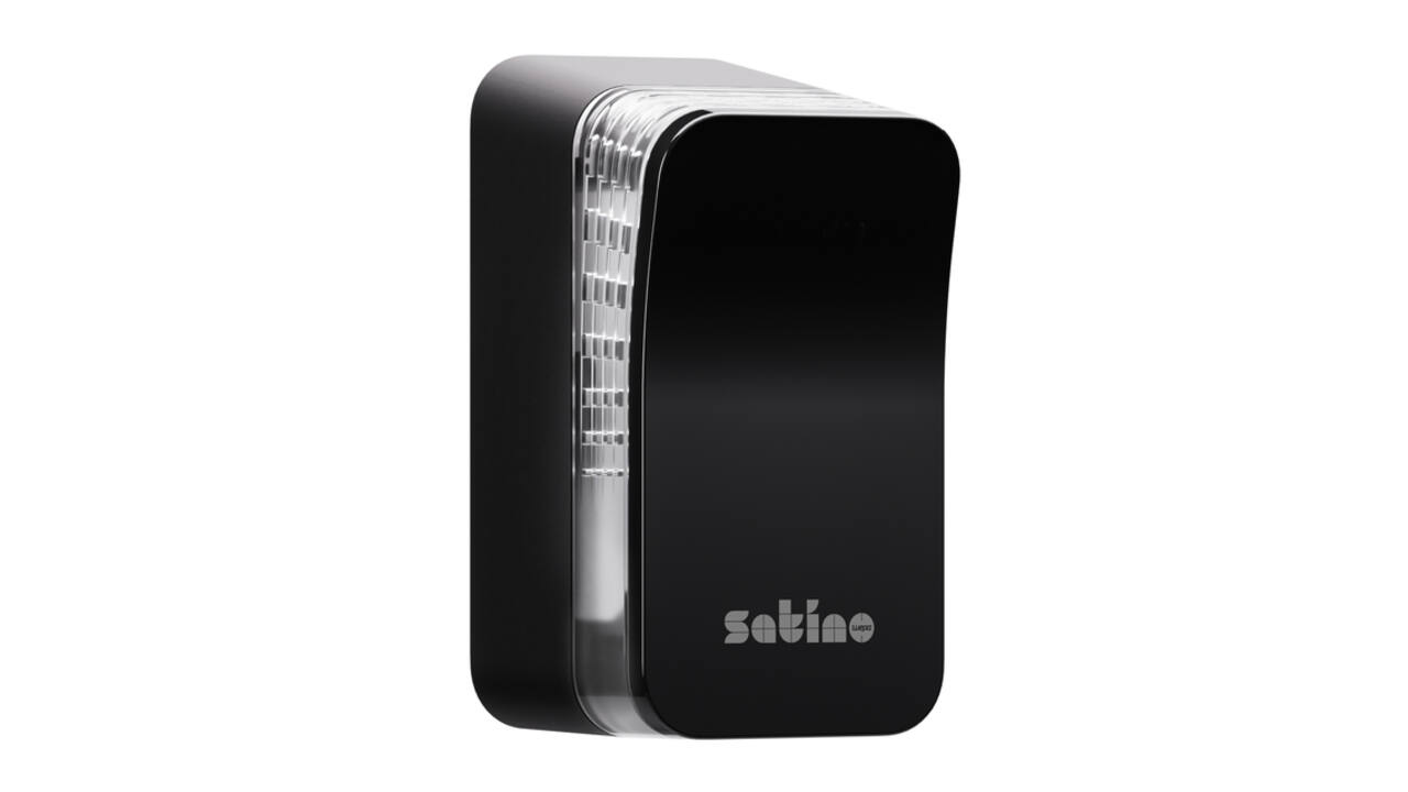 Luchtverfrisserdispenser Satino AR1 Hyginity Eco zwart 333441