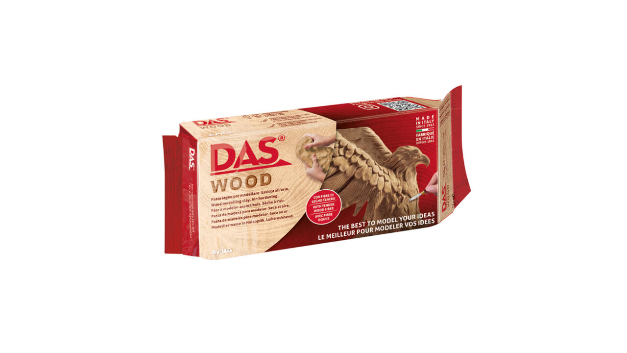 Boetseerklei DAS luchthardend 700 gram hout