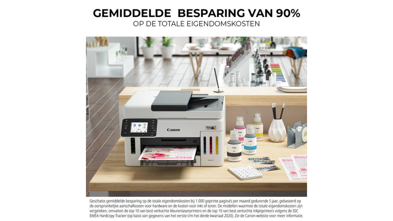 Multifunctional inktjet printer Canon MAXIFY GX6150