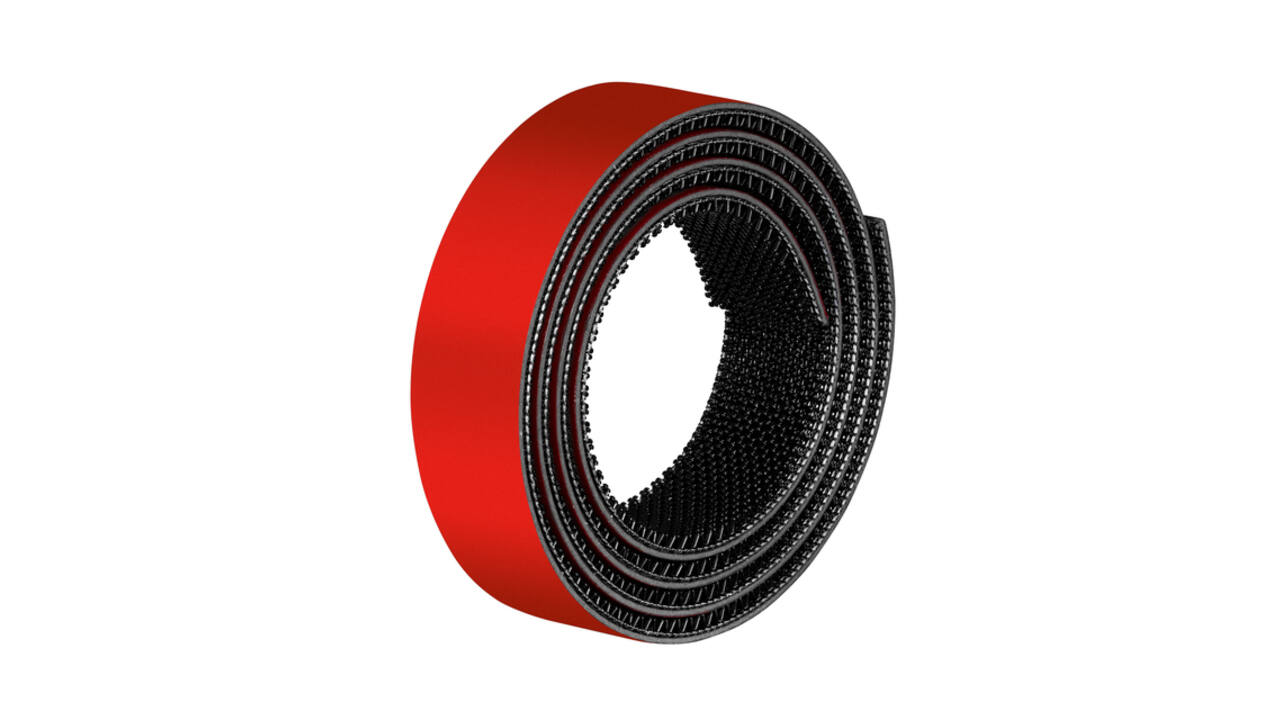 Klittenband tesa Ultra Power Lock Tape 100cmx25mm zwart