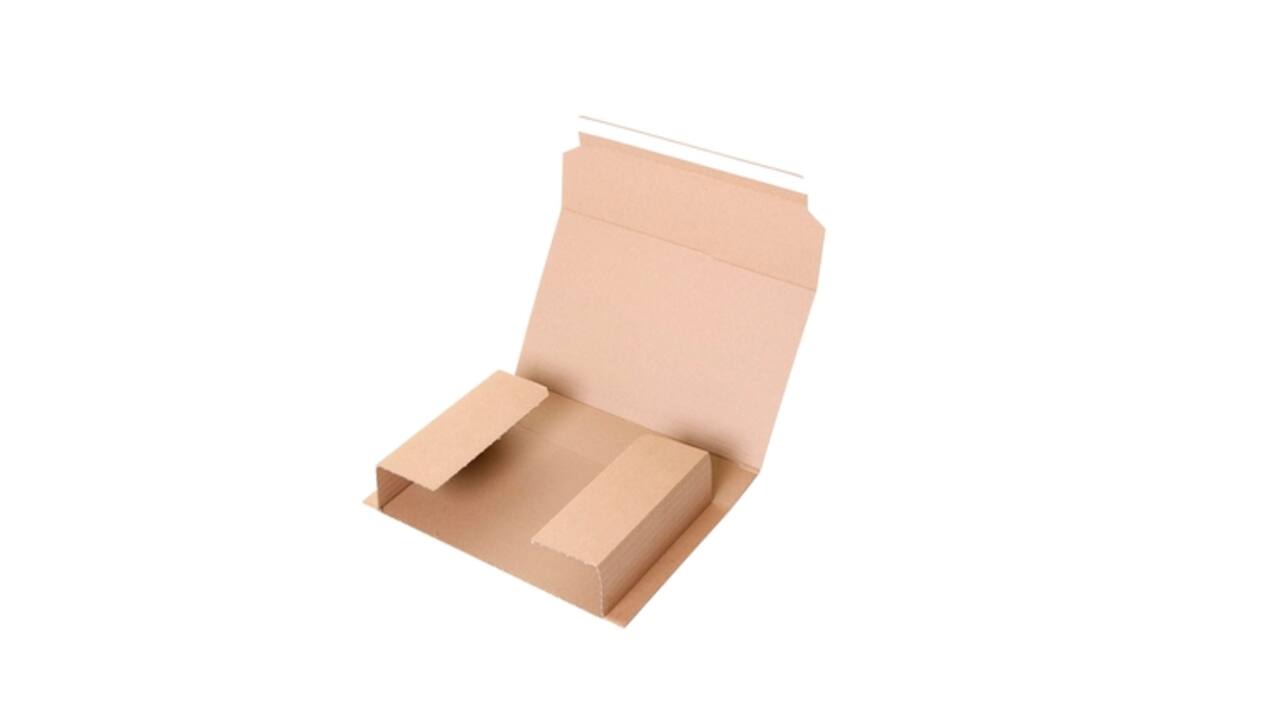 Wikkelverpakking IEZZY A4 304 x 215 x -77 mm bruin