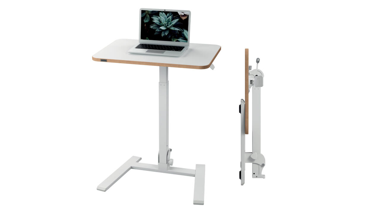 Zit-sta bureau Leitz Ergo compact inklapbaar