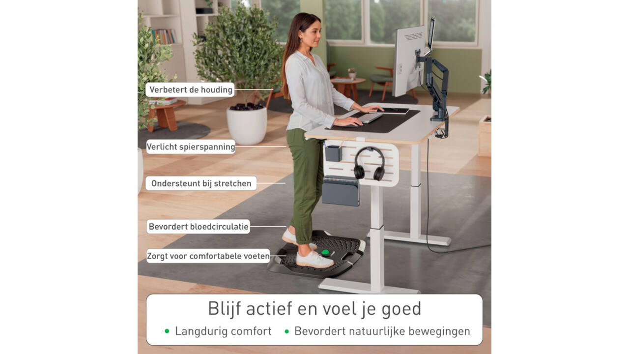 Antivermoeidheidsmat Leitz Ergo Active