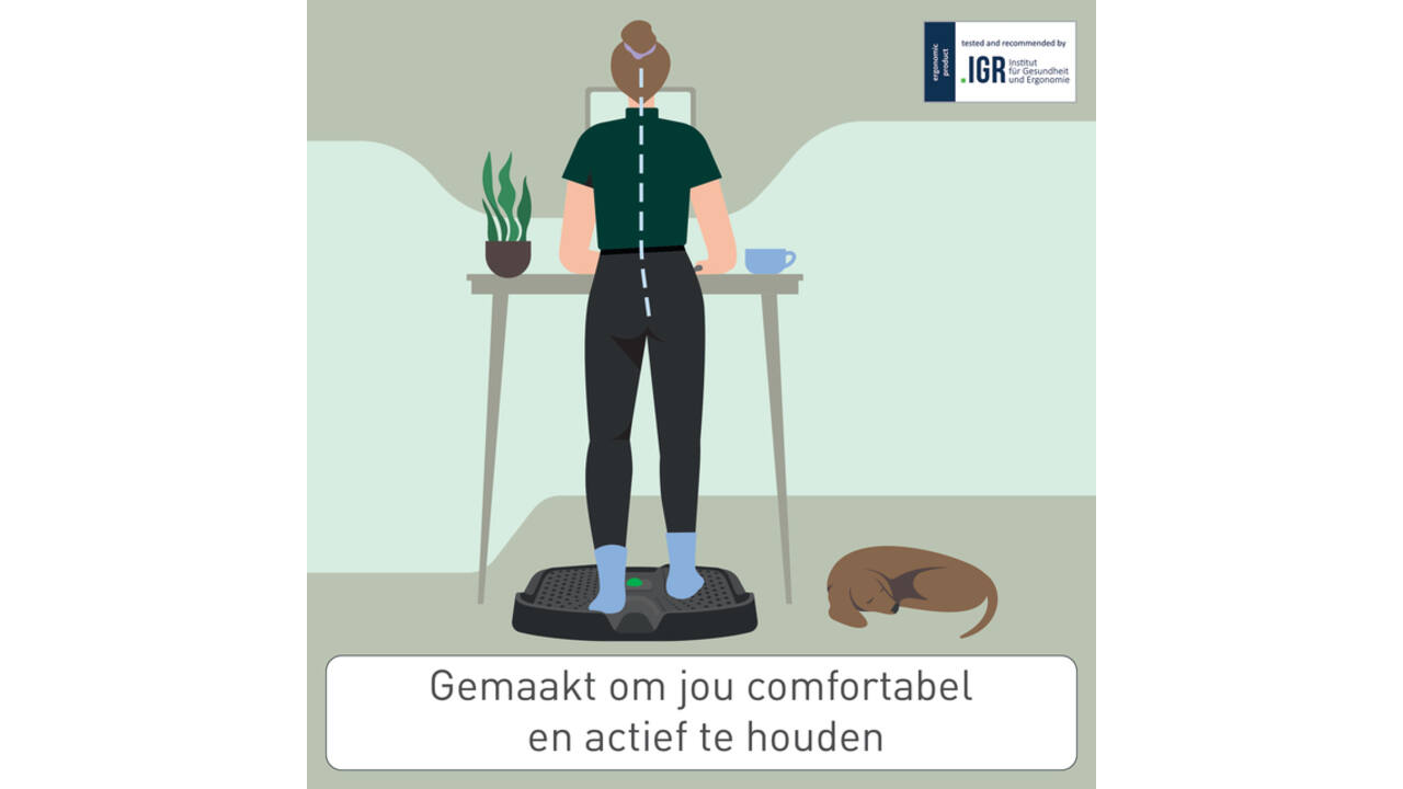 Antivermoeidheidsmat Leitz Ergo Active
