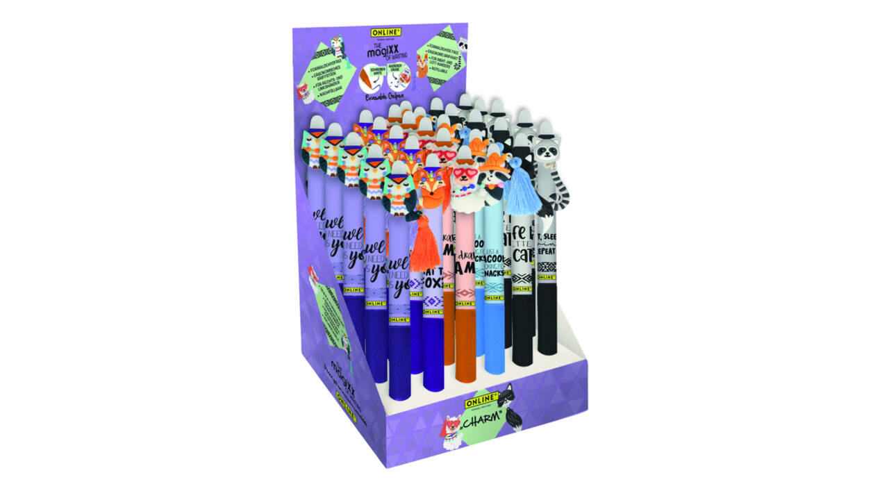 Gelschrijver Online Magixx Fun Charm 0.7mm assorti