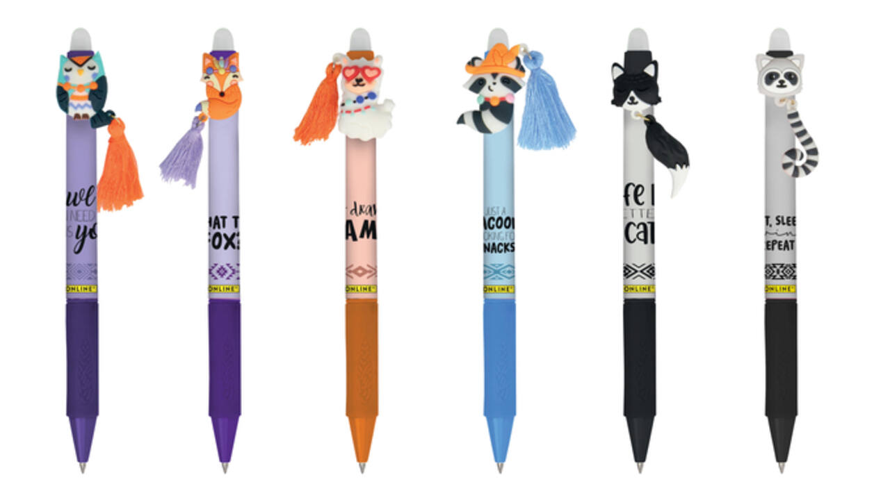 Gelschrijver Online Magixx Fun Charm 0.7mm assorti