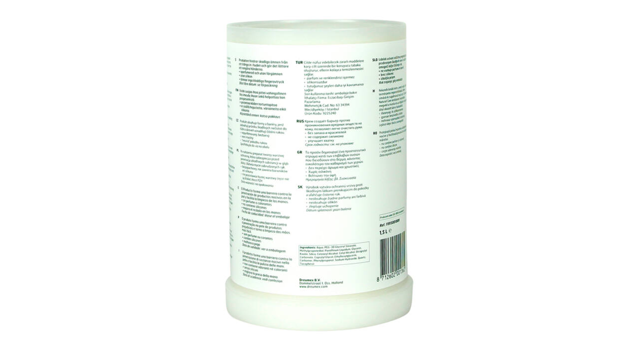 Handcrème Dreumex Universal Protect vulling One2clean 1500ml