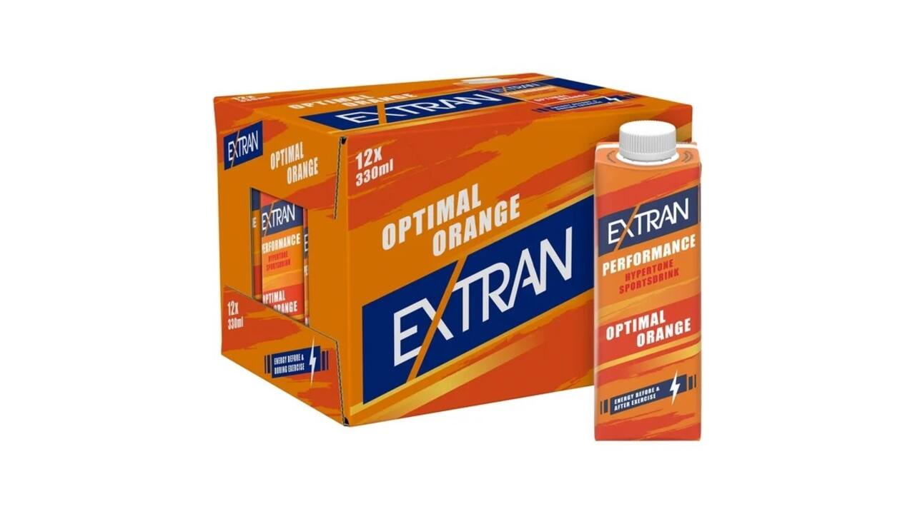 Sportdrank Extran performance orange pak 330ml