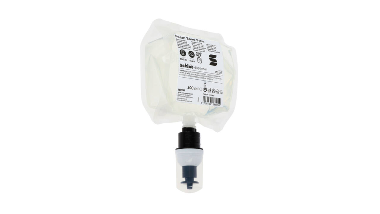 Handzeep Satino SF2 Free schuim 500ml 333371