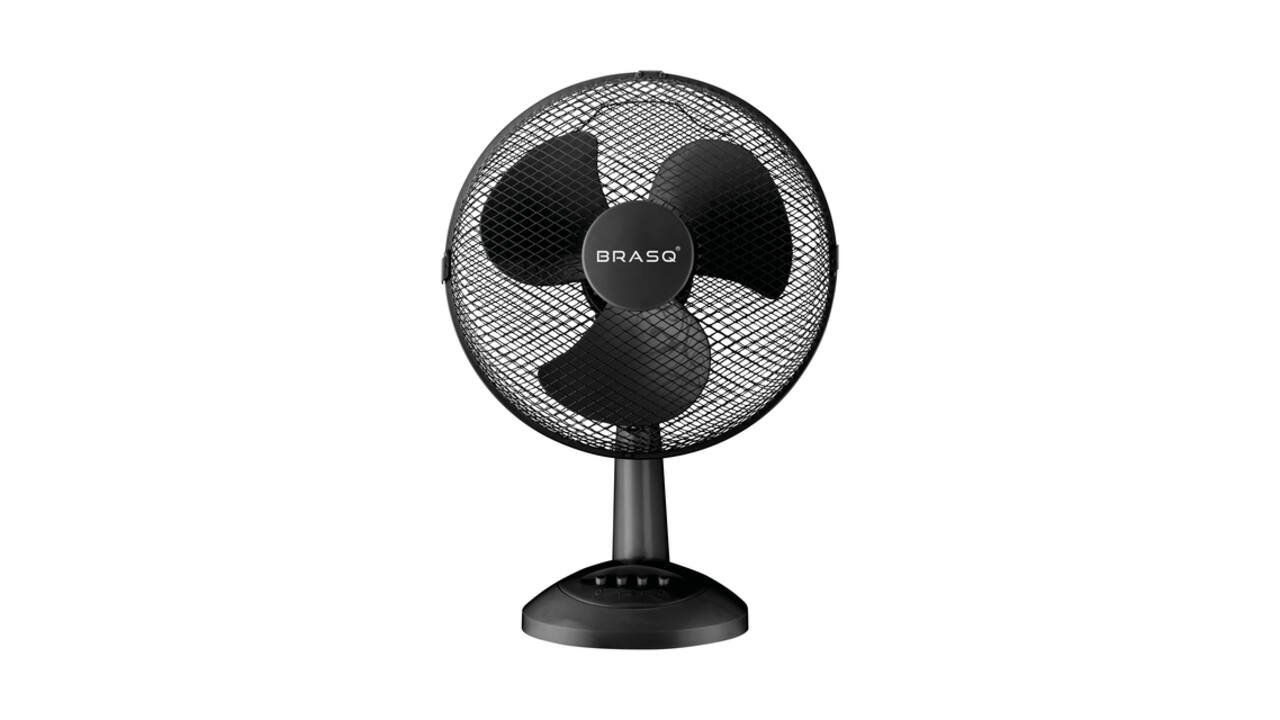 Tafelventilator BRASQ F400 Ø 30cm zwart