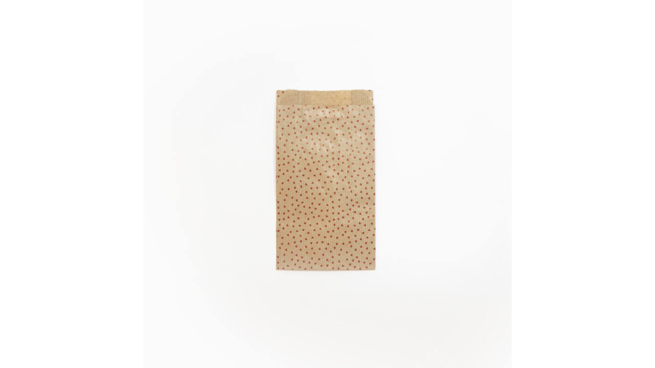 Cadeauzak Clairefontaine 12x24x4.5cm kraft harten 50 stuks