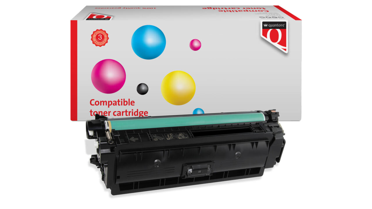 Toner Quantore alternatief tbv HP W1470Y Zwart E HC