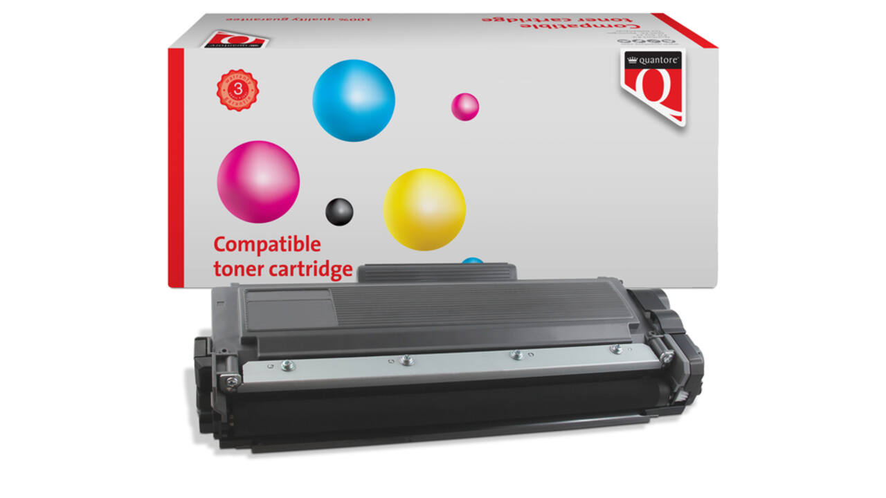 Toner Quantore alternatief tbv Brother TN-2320 zwart jumbo