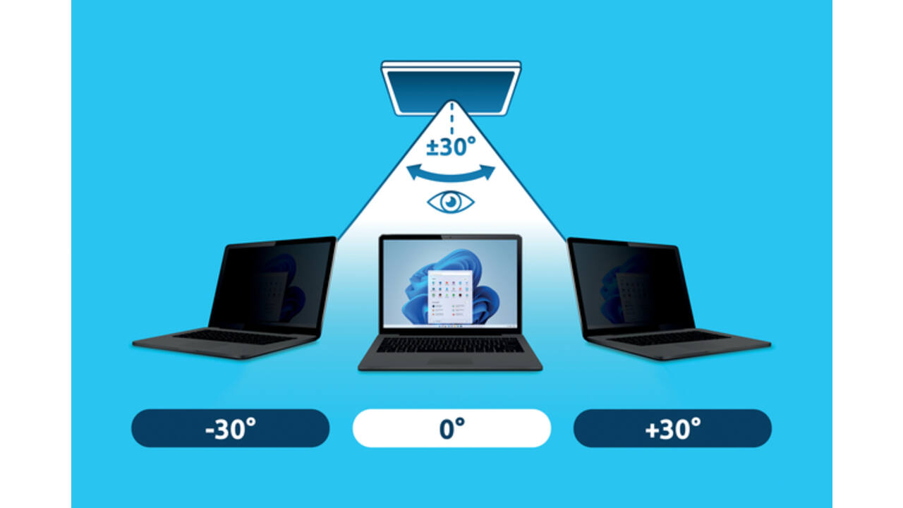 Privacyfilter Kensington 2-weg voor 14" laptops 16:10
