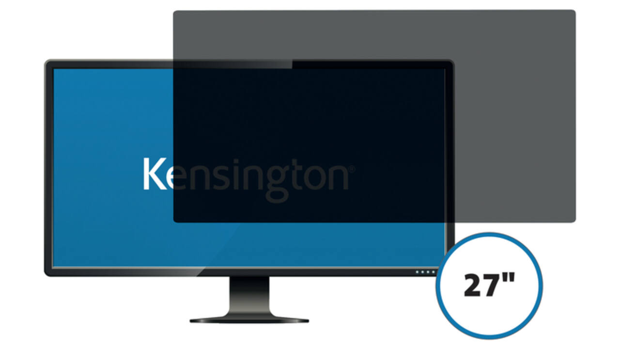 Privacyfilter Kensington 2-weg voor 27" monitors 16:9
