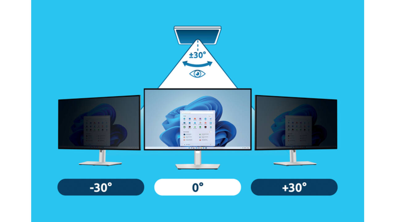 Privacyfilter Kensington 2-weg voor 27" monitors 16:9
