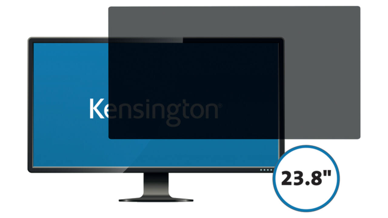 Privacyfilter Kensington 2-weg voor 23.8" monitors 16:9