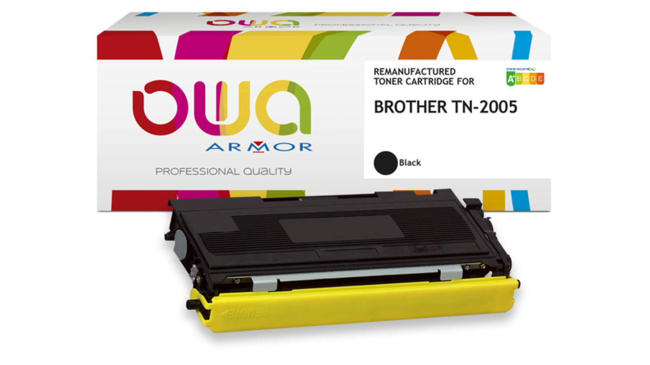 Toner OWA  alternatief tbv Brother TN-2005 zwart jumbo