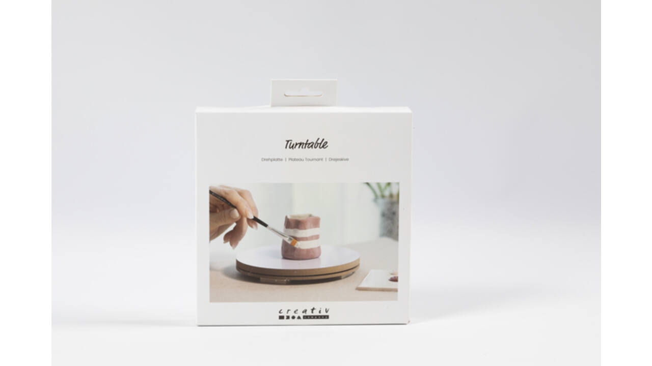 Boetseerschijf Creativ Company MDF 17cm