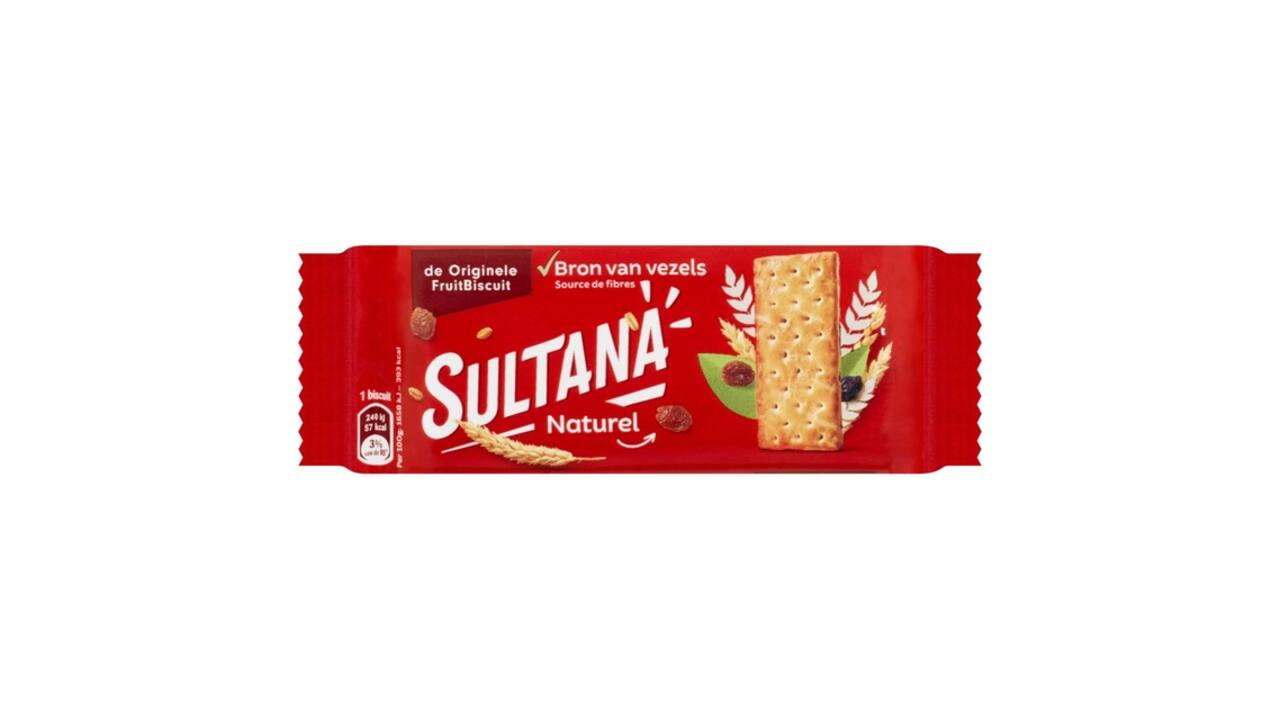 Fruitbiscuit Sultana naturel 3-pack