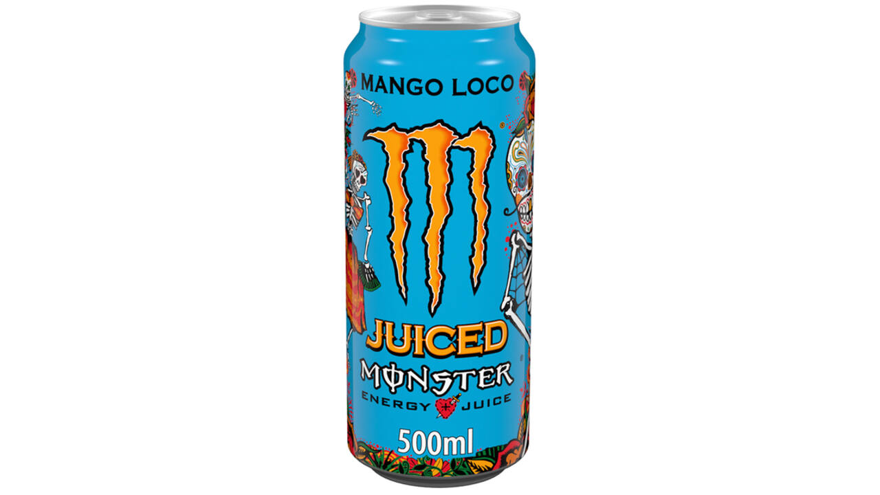 Energiedrank Monster juice mango loco blik 500ml