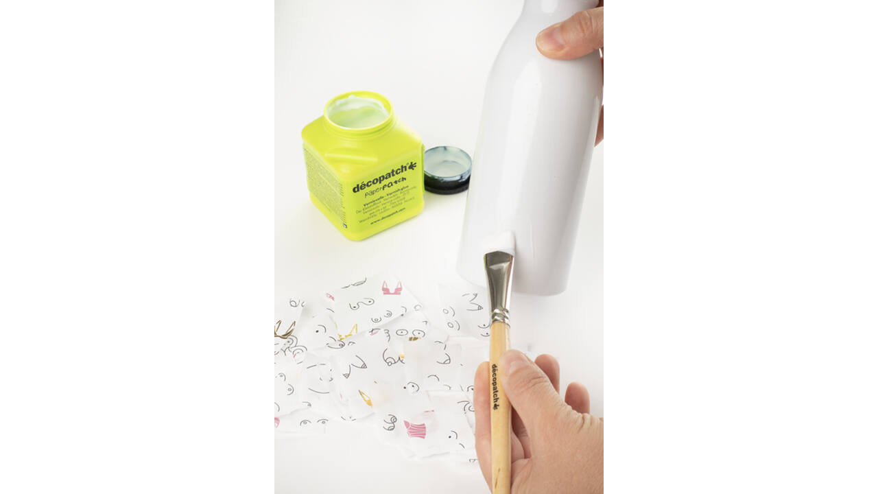Hobbypapier Décopatch 30x40cm set à 4 vel thema Ode aan de vrouw