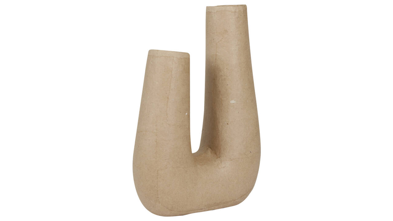 Figuur Décopatch dubbele vaas 16.5x7x25cm