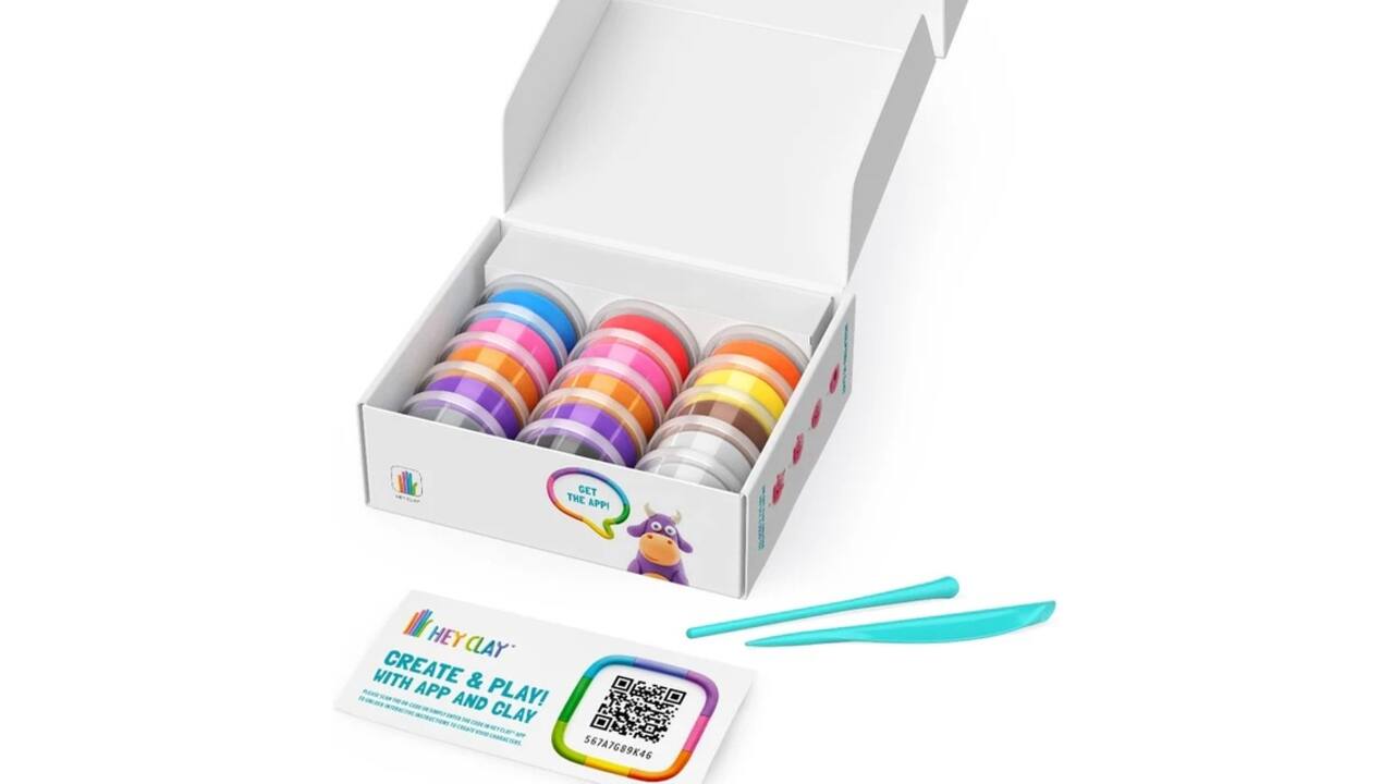 Klei Hey Clay dieren set à 15 delen