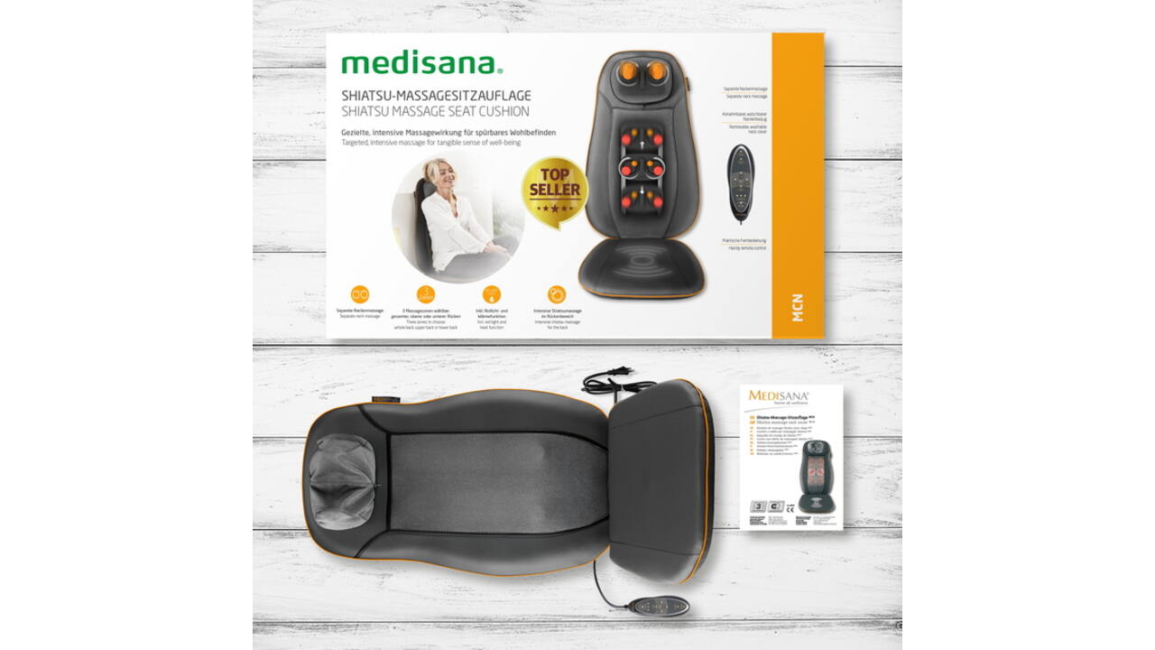 Shiatsu massagekussen Medisana MCN