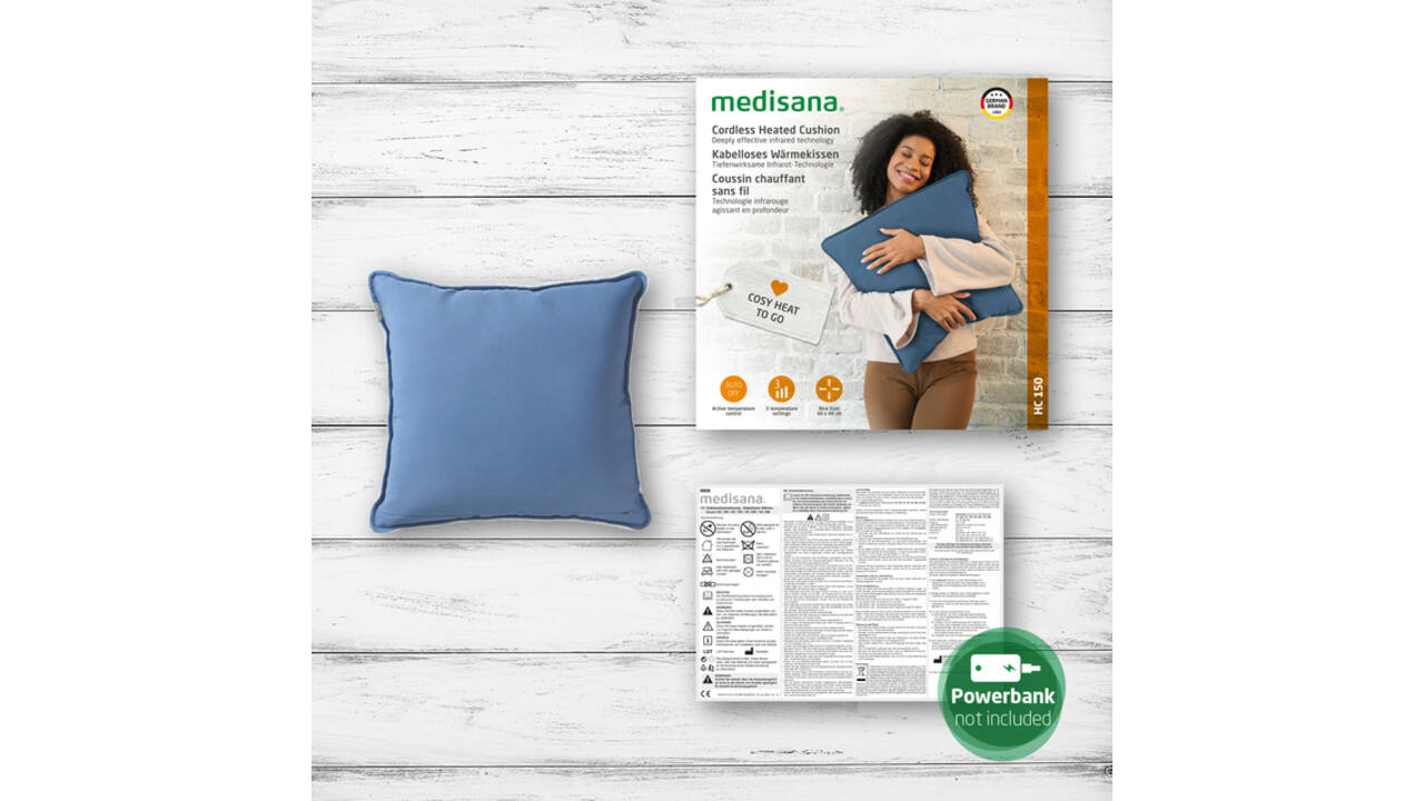 Warmtekussen Medisana HC 150 blauw