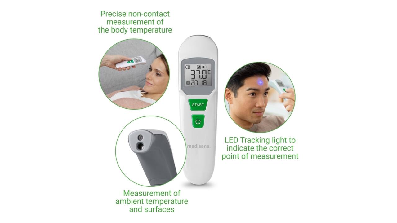 Thermometer Medisana Multifunctioneel infrarood TM 760