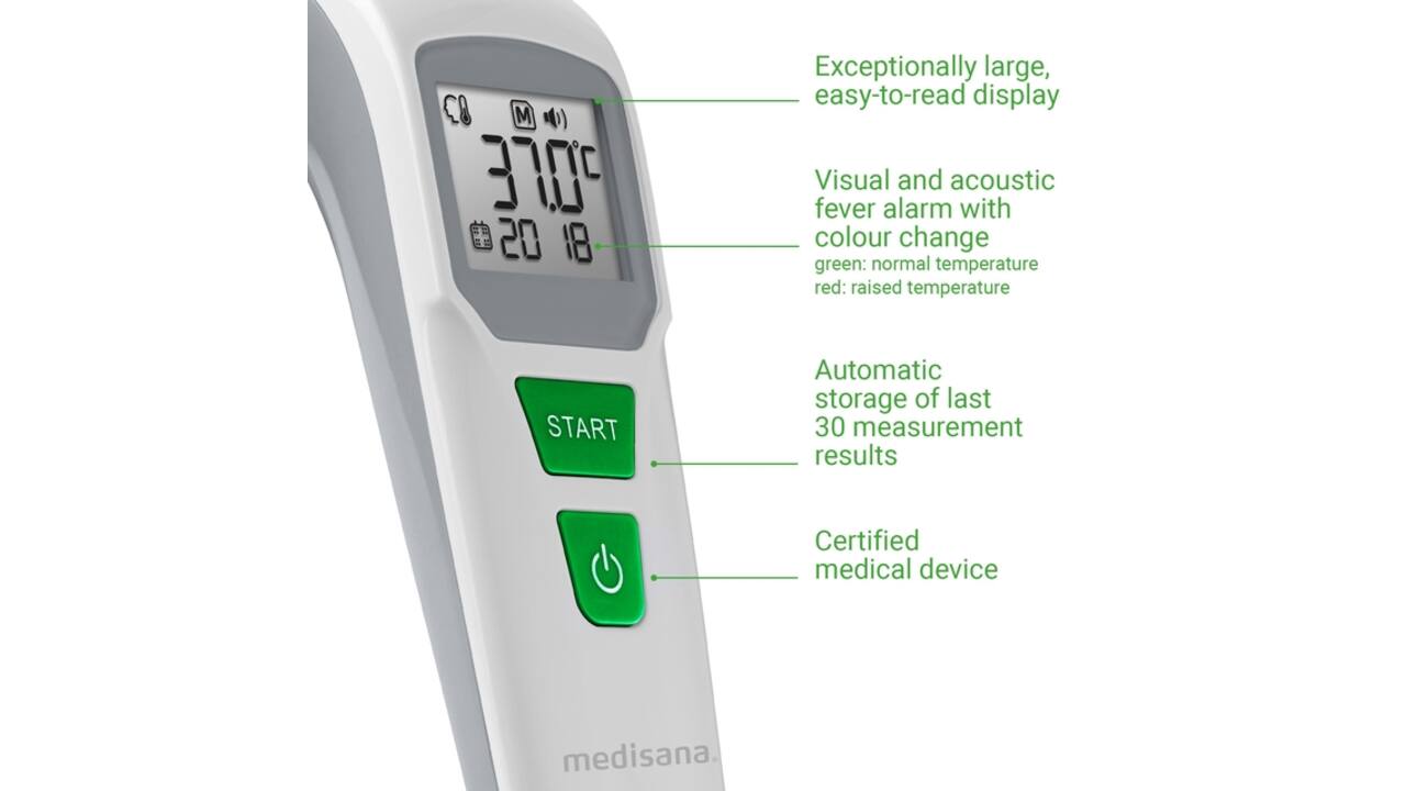 Thermometer Medisana Multifunctioneel infrarood TM 760