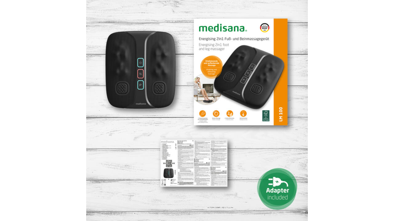 Been- en voetmassage apparaat Medisana LM 100