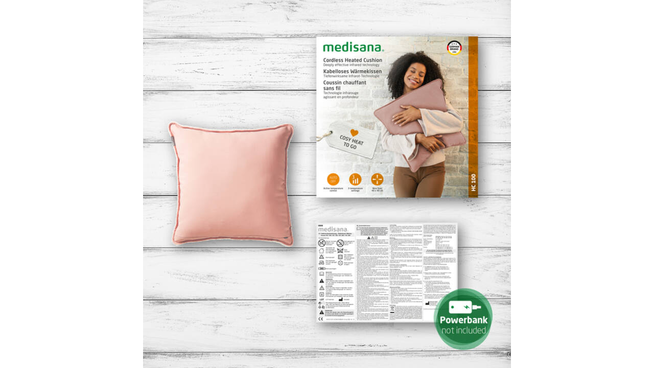 Warmtekussen Medisana HC 100 roze