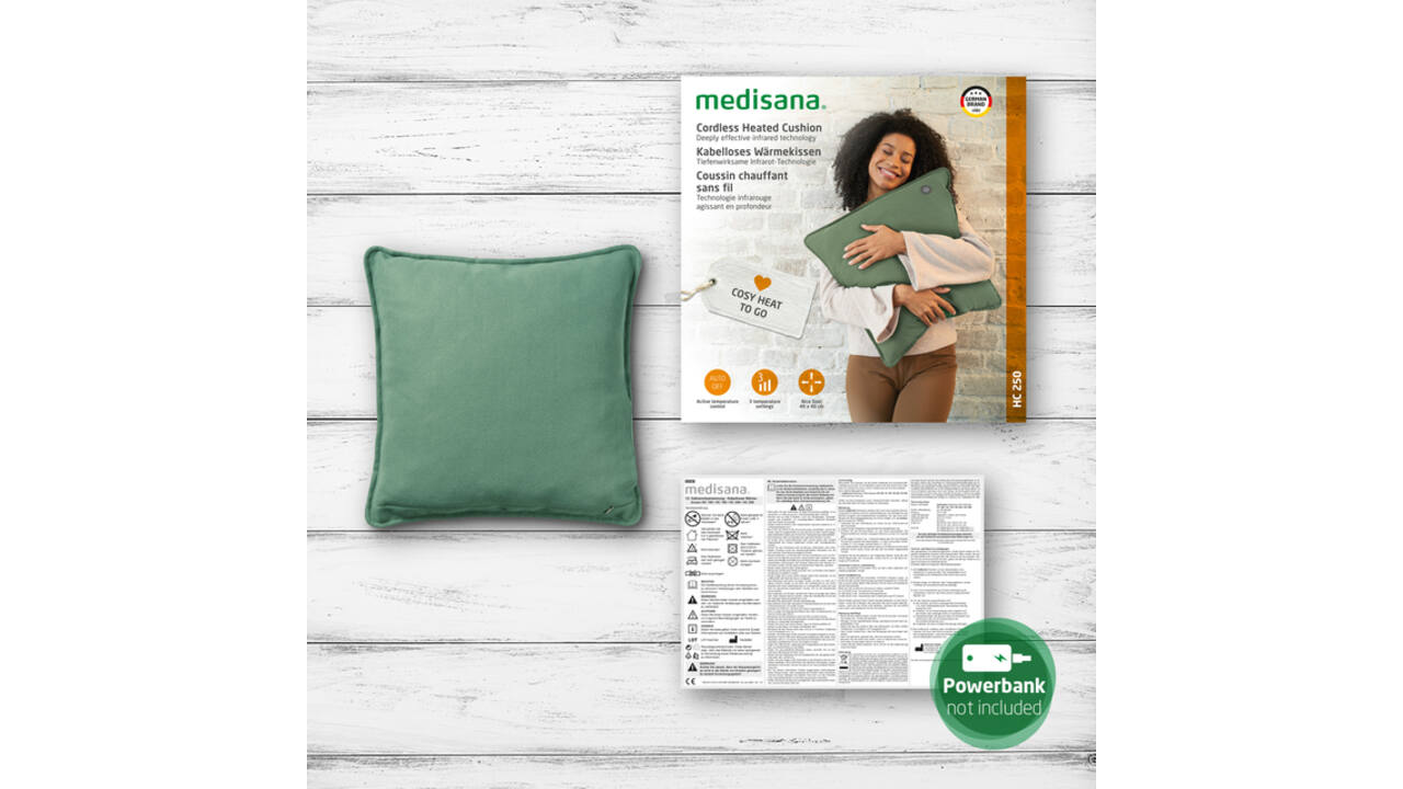Warmtekussen Medisana HC 250 groen