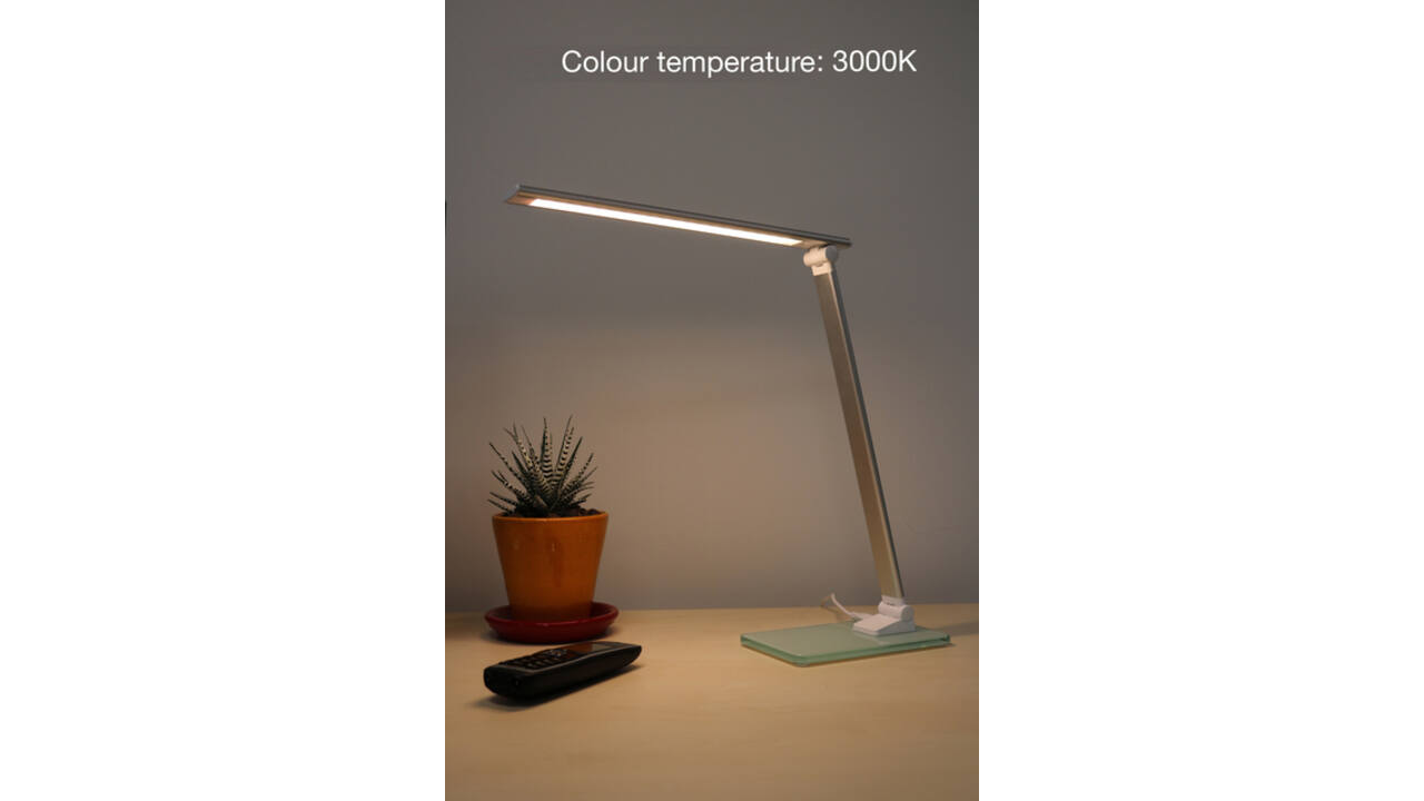 Bureaulamp Unilux Popy led wit
