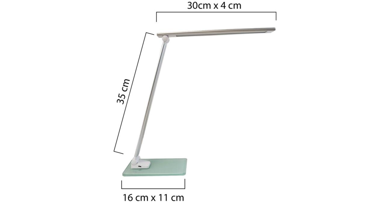 Bureaulamp Unilux Popy led wit