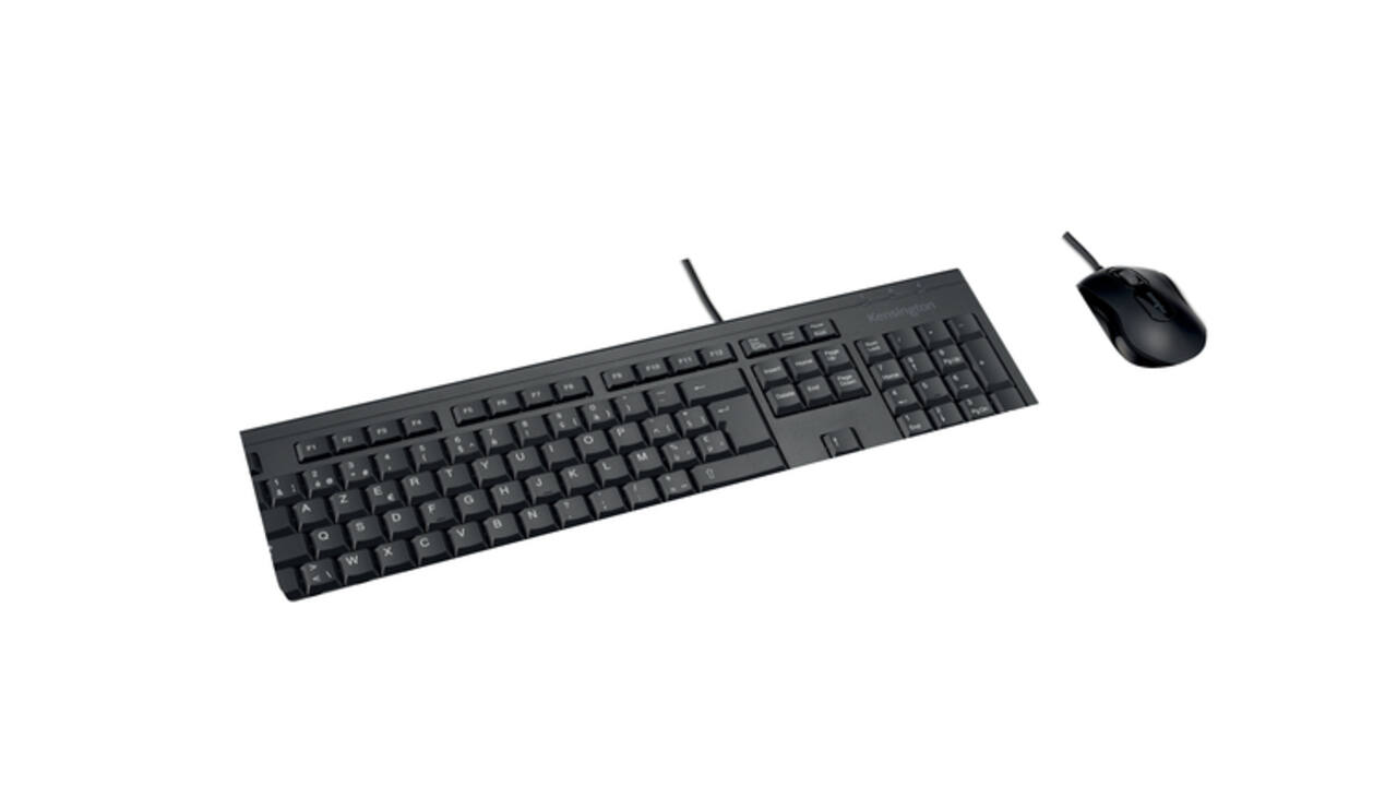 Toetsenbord + muis Kensington KM100 EQ bedraad AZERTY
