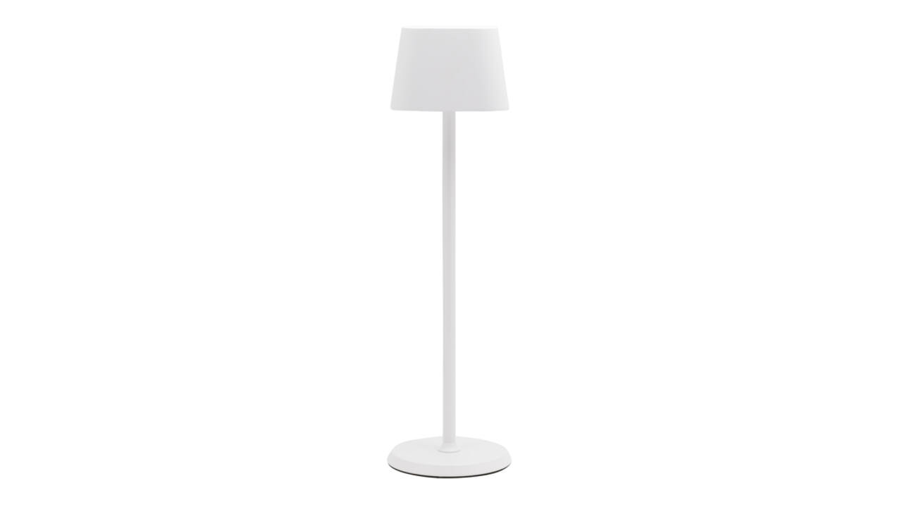 Tafellamp Securit Georgina LED oplaadbaar dimbaar wit