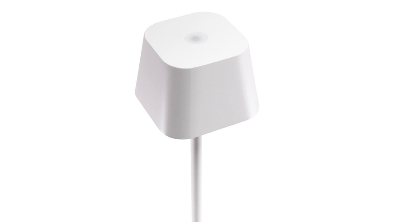 Tafellamp Securit Georgina LED oplaadbaar dimbaar wit