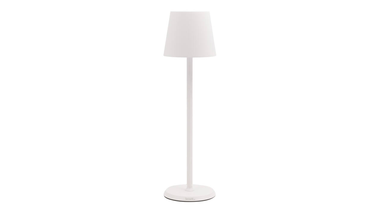 Tafellamp Securit Feline LED oplaadbaar dimbaar wit