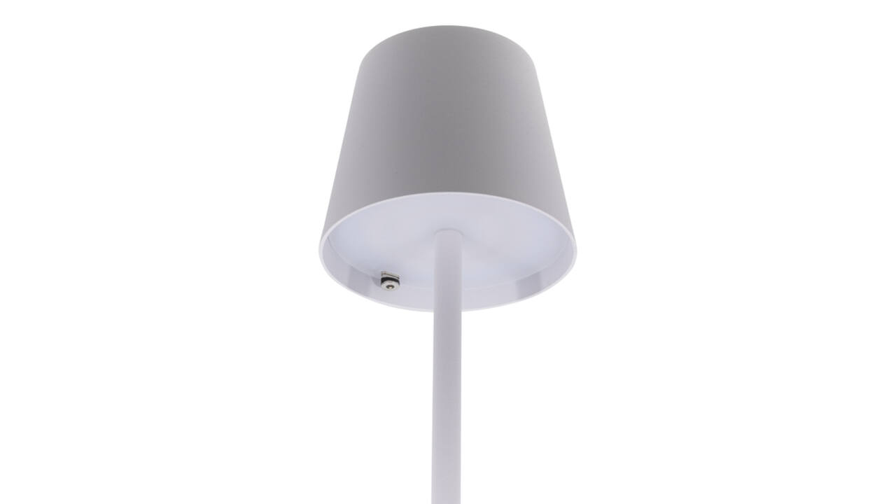 Tafellamp Securit Feline LED oplaadbaar dimbaar wit