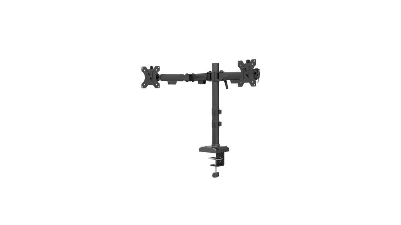 Monitorarm Neomounts NERO dual 10-32" zwart