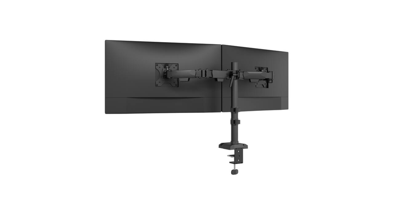 Monitorarm Neomounts NERO dual 10-32" zwart