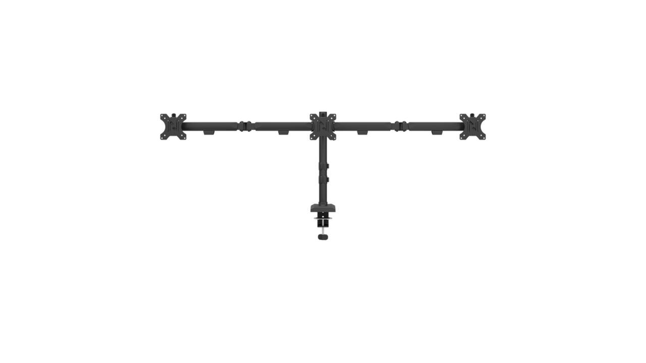 Monitorarm Neomounts NERO triple 17-27" zwart